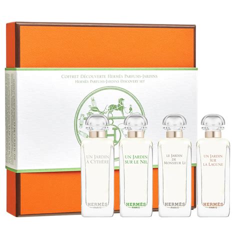 hermes perfume set jardin